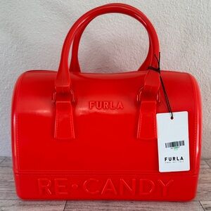 Furla RE•CANDY Grenadine Boston Bag NWT